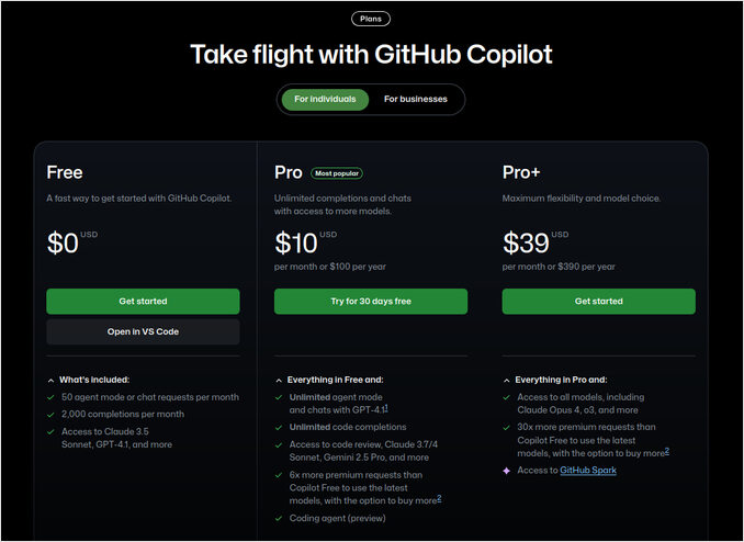 github copilot subscription plans github copilot subscription plans