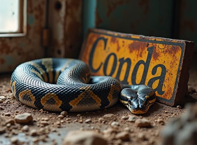Conda dormindo