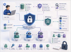 A2A and MCP Agent Security: Identity, Delegation, and Audit Trails