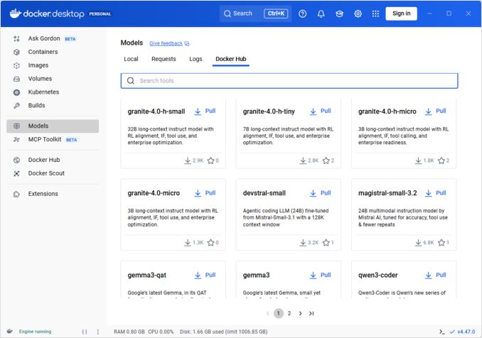 docker model runner windows