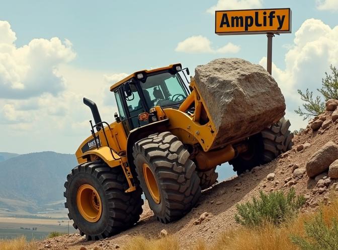 Flutter to amplify tracktor