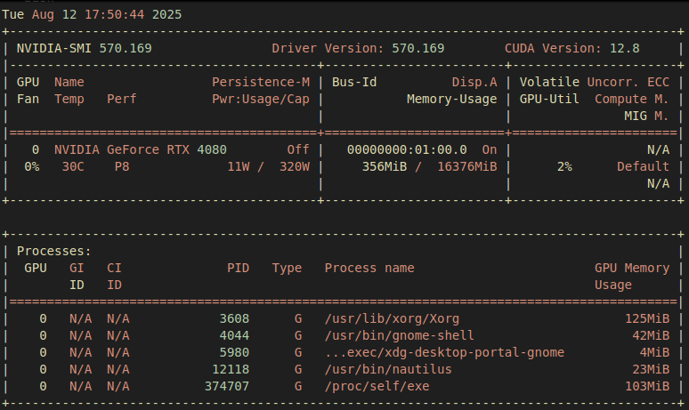 nvidia smi screenshot - for gpu monitoring in linux nvidia smi screenshot - for gpu monitoring in linux