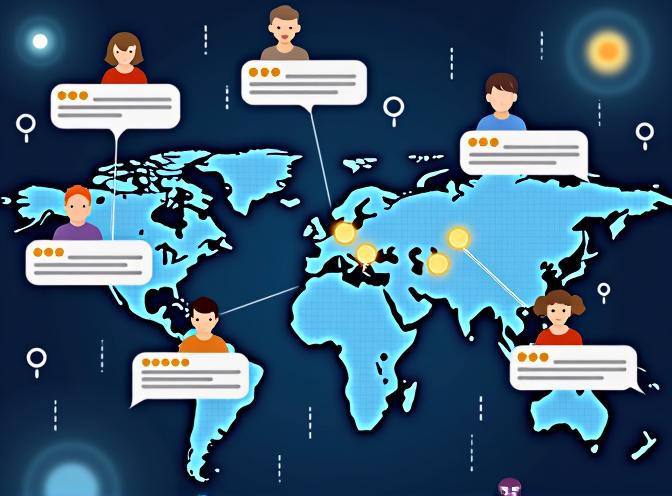 a dynamic scene of nostr on the map a dynamic scene of nostr on the map