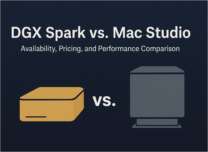 DGX Spark vs. Mac Studio graphic DGX Spark vs. Mac Studio graphic