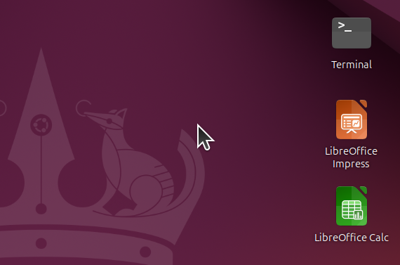 ubuntu-desktop icons