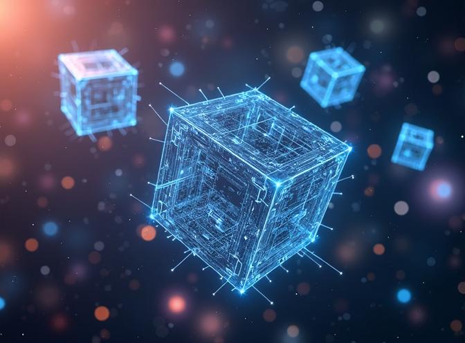 Electric cubes in digital space